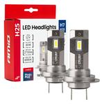 LED auto spuldzes H25 CANBUS H7/H18 30 W 12 V