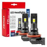 LED auto spuldzes F25 PRO Black Full CANBUS H8/H9/H11/H16 68 W 12/24 V