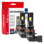 LED auto spuldzes F25 PRO Black Full CANBUS HIR2 68 W 12/24 V