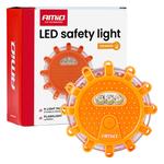 LED avārijas signāllukturis 12+3 SMD 3×AAA IP65