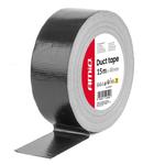 Melna armēta līmlente 48 mm × 15 m × 0,19 mm