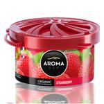 Auto gaisa atsvaidzinātājs AROMA ORGANIC Strawberry