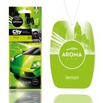 Auto gaisa atsvaidzinātājs AROMA CAR CITY CARD Lemon