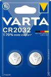 Baterijas 2x CR2032 VARTA