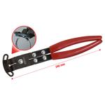 KS Tools Šļūteņu skavu knaibles 220mm.